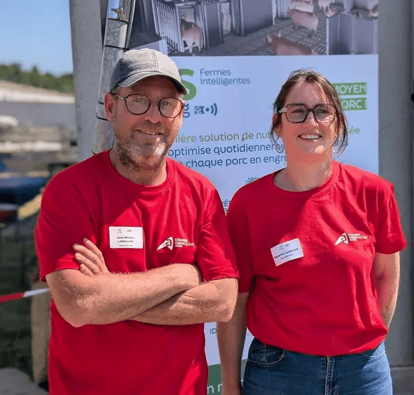 Témoignage de Jean-Michel et Sandrine LANGLAIS sur l'optimisation du temps de travail grâce au station d'alimentation Selfifeeder GFI.